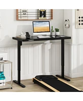 Gouun 48-Inch Height Adjustable Electric Standing Desk with Drawer
