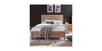 Slickblue FarmHome Solid Pine Platform Bed Queen