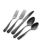 Kitchinox Alton Bay Black Satin 20-Pc. Flatware Set, Service for 4