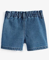 Epic Threads Toddler Girl Embroidered-Flower Jean Shorts, Exclusively at Macy's