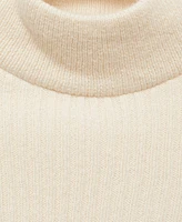 Mango Women's Combined High Collar Sweater