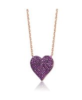 GiGiGirl Enchanted 18K Rose Gold Plated Heart Necklace