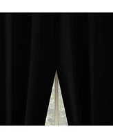 No. 918 Brandon Magnetic Closure Room Darkening Grommet Curtain Panel Pair