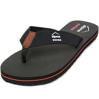 Alpine Swiss Mens Flip Flops Beach Sandals Eva Sole Lightweight Comfort Thongs