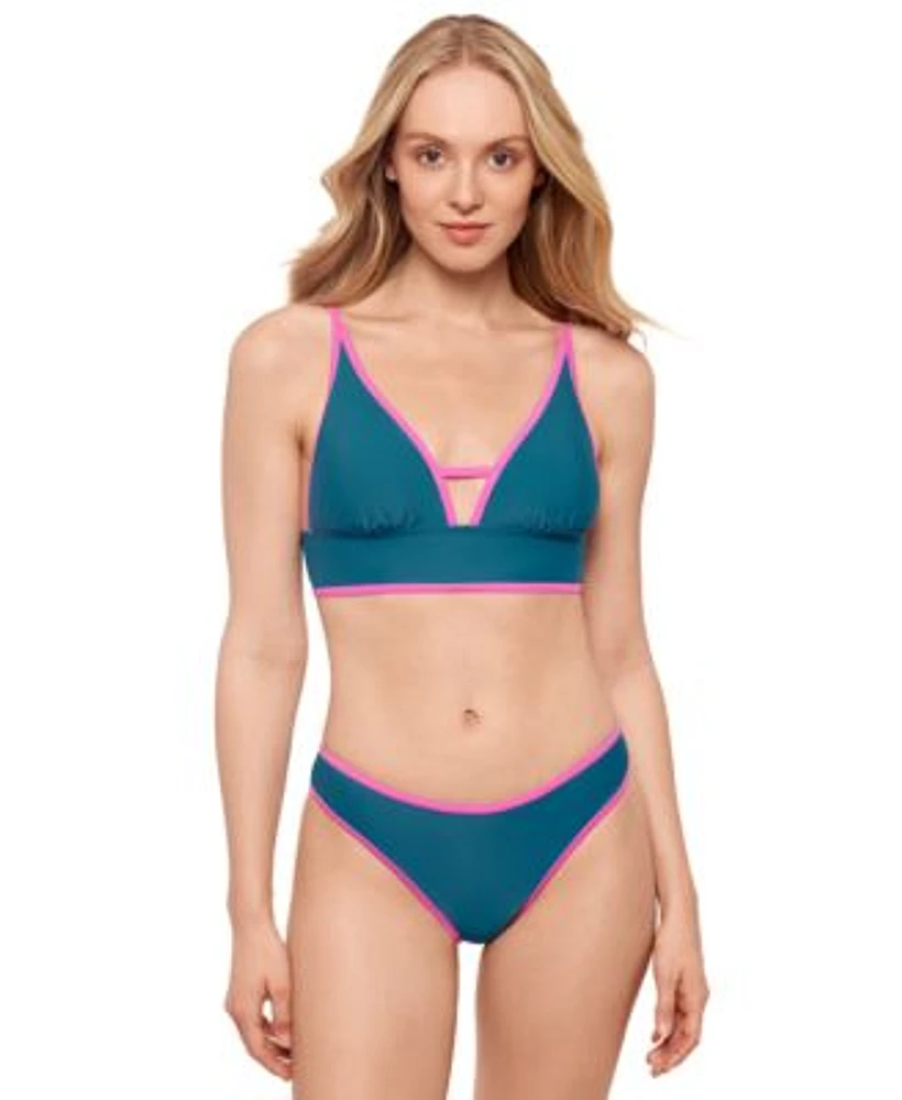 Salt Cove Juniors Front Tab Midkini Top Hipster Bottoms Exclusively At Macys