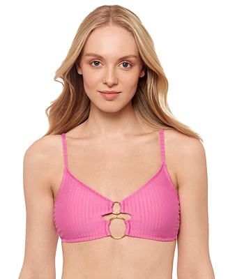 Salt + Cove Juniors' O-Ring Bikini Top, Exclusively at Macy's