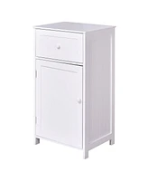 Slickblue Bathroom Storage Floor Cabinet with Water-Resistant Finish Durable and Stylish Organizer