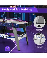 Gouun Air Powered Hockey Game Table with 2 Pushers and Pucks