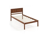 Slickblue Platform Bed Frame with Headboard - Modern