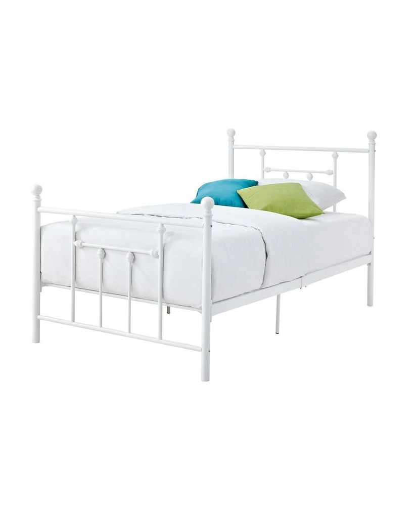 Slickblue Platform Bed with Headboard - Modern and Sleek Bed Frame with Built-in Support