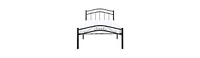 Slickblue Platform Bed with Headboard and Footboard - Stylish and Durable Bed Frame Design