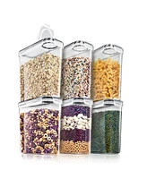 Sorbus Pack (2L/8.4 Cups) Airtight Food Storage Dispensers for Beans, Pasta, Cereals