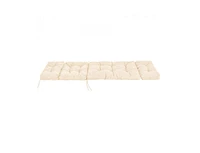 Gouun Outdoor Lounge Chaise Cushion with String Ties for Garden Poolside