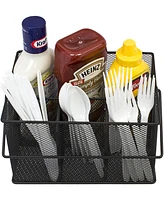 Sorbus Mesh Utensil Caddy - Organize & Serve in Style! Perfect for Kitchen, Parties