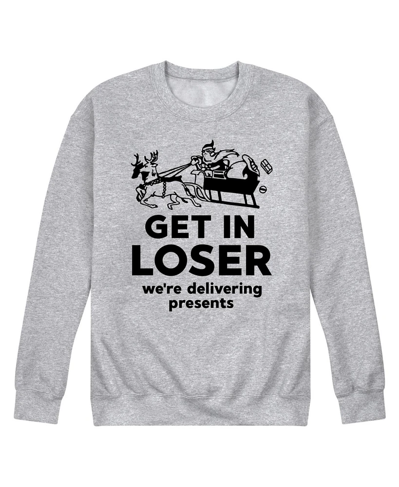 Airwaves Men's Get In Loser Long Sleeve Fleece