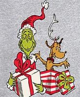 Airwaves Men's The Grinch Presents Long Sleeve Fleece