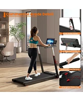 Gymax 3HP Walking Running Jogging Exercise Machine App Control Folding Treadmill