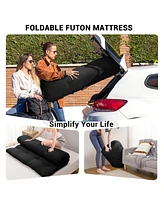 gaomon Japanese Floor Mattress Twin, Portable Futon Thicken Sleeping Mattress, for Camping & Guest Room