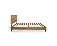 Slickblue FarmHome Low Profile Pine Slatted Platform Bed