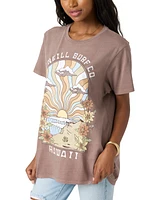 O'Neill Juniors' Vacay Dreams Cotton Short-Sleeve T-Shirt