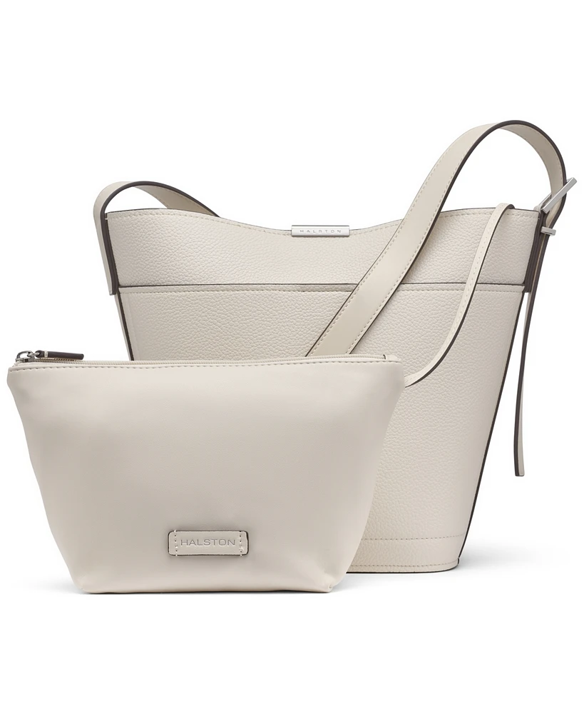 Halston Jagger Large Bucket Bag