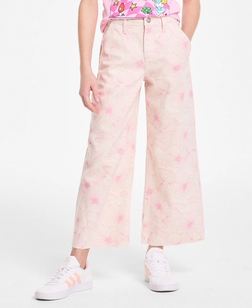 Epic Threads Girls Riveria Cropped Wide Leg Pants, Exclusively at Macy's