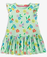 Epic Threads Toddler Girls Floral-Print Peplum Dress, Exclusively at Macy's