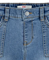 Levi's Toddler Girls Floral Tee and Wide Leg Jeans, 2-piece set