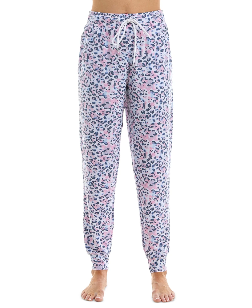 Roudelain Women's Printed Jogger Pajama Pants