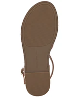 Lucky Brand Women's Kielly Strappy Whipstitch Flat Sandals