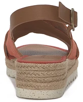 Lucky Brand Women's Tonita Crossband Espadrille Wedge Sandals