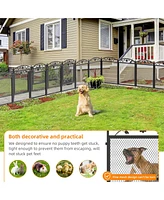 Bingopaw Pet Indoor Playpen Crate with Waterproof Heavy Duty Puppy Outdoor Exercise Play Pen