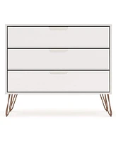 Slickblue Modern Scandinavian Style Bedroom 3-Drawer Dresser