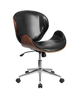 Slickblue Mid-Back Office Chair for Comfortable and Supportive Desk Seating