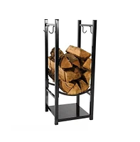 Slickblue Firewood Log Rack for Indoor and Outdoor Storage