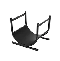 Slickblue Modern Classic Firewood Rack Log Holder for Indoor and Outdoor Use