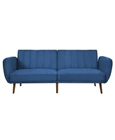 Slickblue Modern Upholstered Sofa Bed - Stylish Convertible Couch for Small Spaces