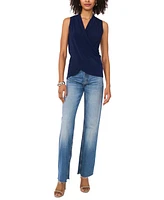 Vince Camuto Women's Crossover Wrap-Front Sleeveless Top
