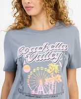 Love Tribe Juniors' Coachella Valley Graphic Print T-Shirt