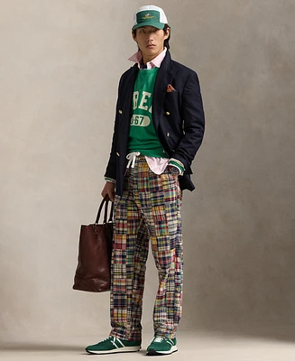 Polo Ralph Lauren Men's Relaxed-Fit Patchwork Madras Pants