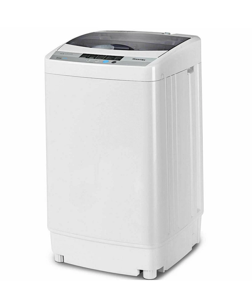 Gouun 12 lbs Full-automatic Washing Machine with 10 Wash Programs