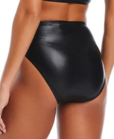 Bar Iii Women's Midnight Boho High-Rise Bikini Bottoms, Exclusively at Macy's