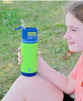 Grosche Alpine Flip 'N Sip 2-Pc. Kids Insulated Water Bottle with Straw