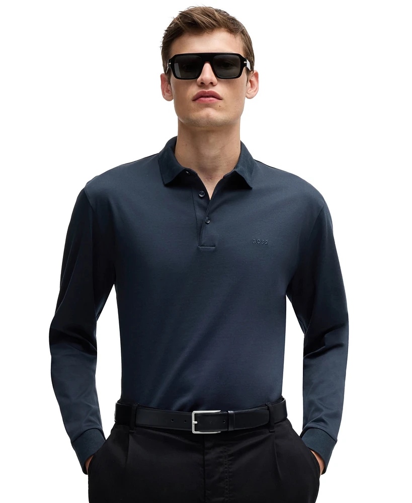 Boss by Hugo Men's Embroidered Logo Polo