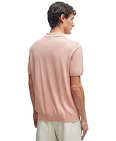 Boss by Hugo Men's Zip-Neck Knit Polo