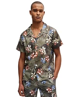 Boss by Hugo Men's Regular-Fit Printed Beach Shirt