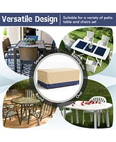 Gouun Patio Furniture Cover with Padded Handle and Click-Close Straps-90 x 50 x 32 inches