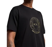 Armani Exchange Men's Stud Circle Logo T-Shirt