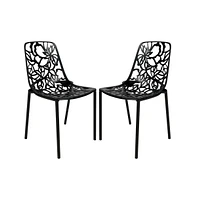 LeisureMod Modern Devon Aluminum Chair