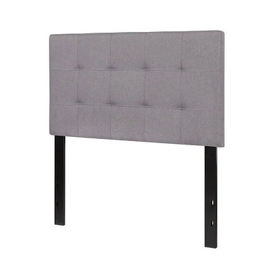 Slickblue Modern Fabric Upholstered Panel Headboard for Stylish Bedroom Decor